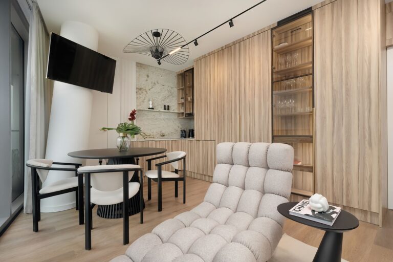 Apartament 10 th Floor Baltic View w Międzyzdrojach - część wypoczynkowa