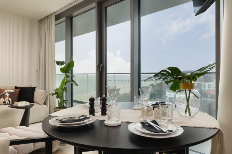 10th Floor Apartament w Wave Resort w Międzyzdrojach - widok na morze