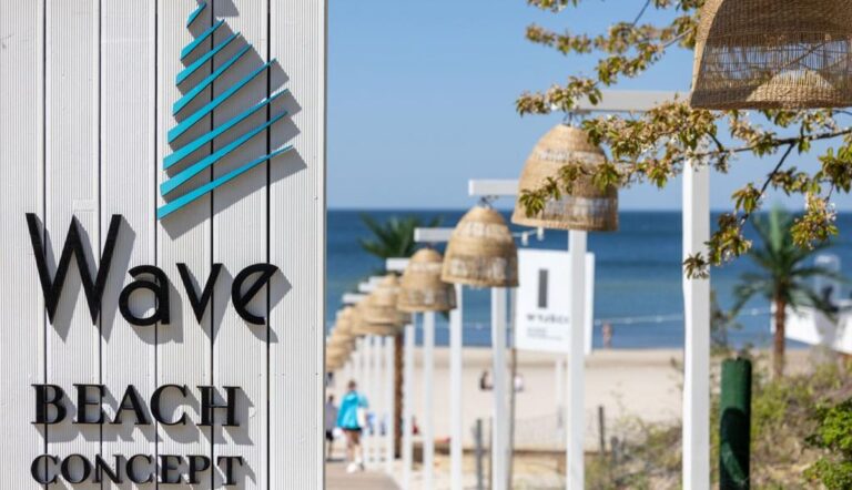 Wave Międzyzdroje - prywatna plaża apartamenty z widokiem na Może 10th Floor Baltic View